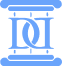 site logo blue